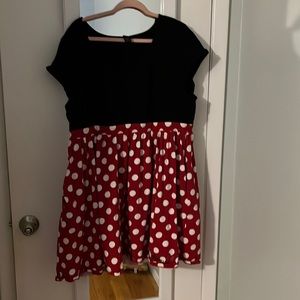 Torrid/Disney Minnie Mouse Dress Torrid size 3  with pockets